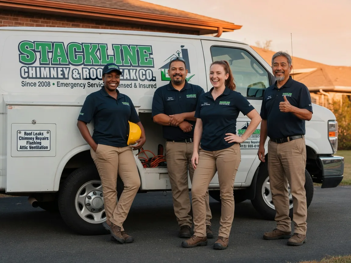 Chimney flashing repair company in Harmon, IL